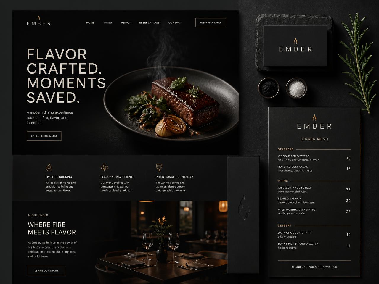 Ember — Website + Brand Direction
